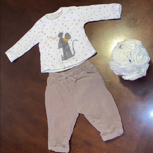 Zara Other - Zara Mini Collection girl outfit |3-6m